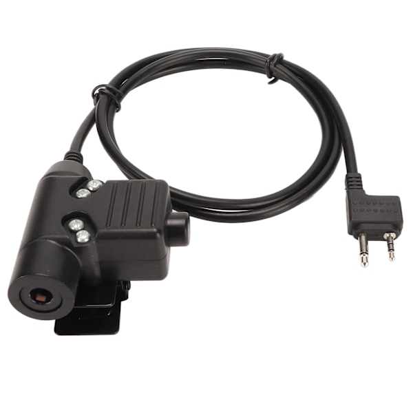 U94 PTT 2-stifts Plug and Play Hands Free Push to Talk-adapter för Alan för Midland Radio