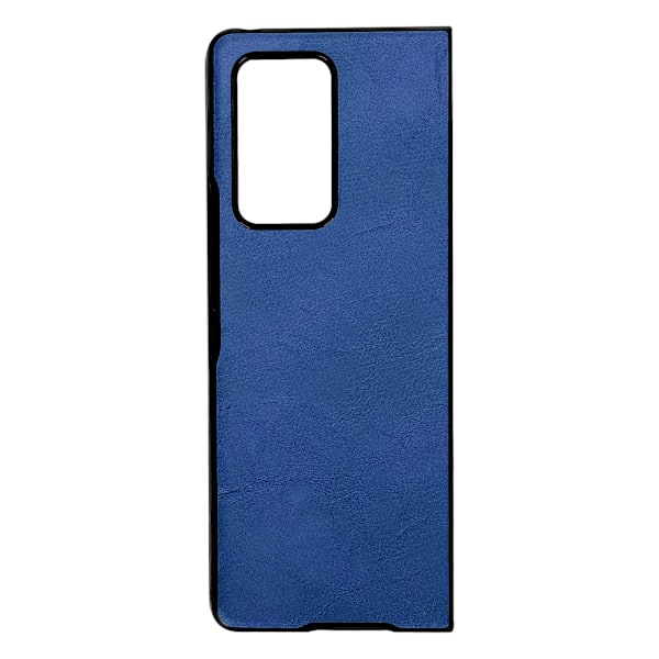 Läderfodral för Samsung Galaxy Z Fold 2 Mobiltelefon Anti-Fall Skyddsfodral Blå
