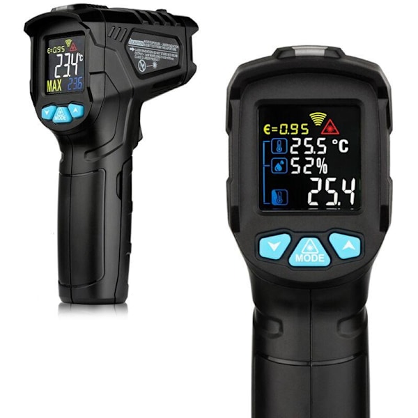 Bærbar industriel temperaturmålingspistol (IR01A standard (-50-380℃))