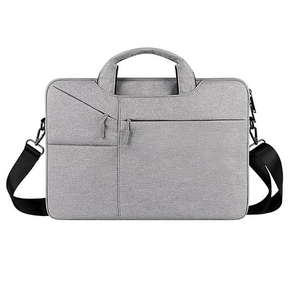 Laptoptaske 14,1-15,4 tommer etui med skulder Gray-14.1-15.4 inches