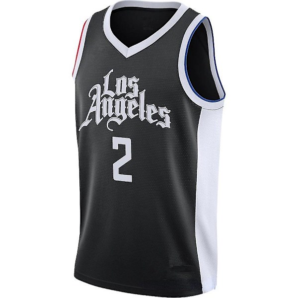 Nba Clippers Basketball Apparel Kawhi Eonard No. 2 lyhythihainen L