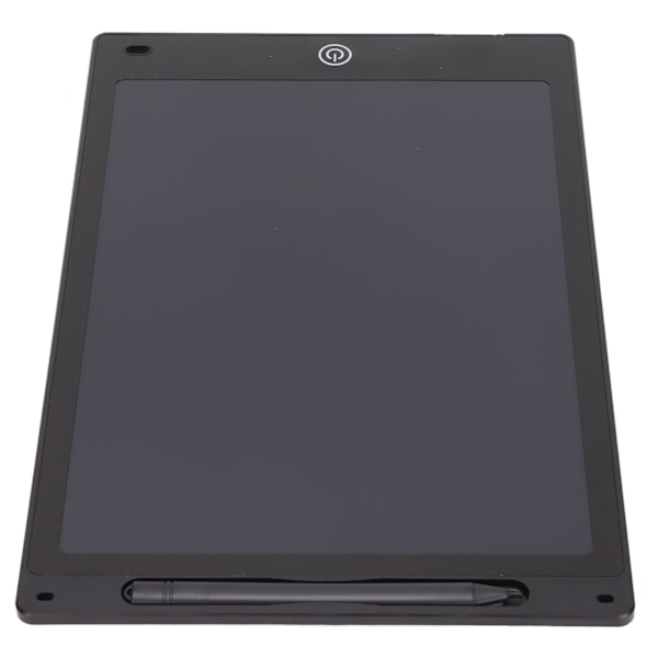 LCD Skrivetablet 12 tommer Øjenbeskyttelse Strålingsfri Miljøvenlig Holdbar Trykfølsom Lys Farve Doodle Board Sort