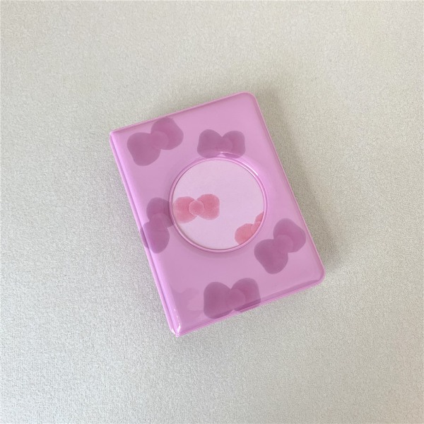 7,6 cm Kpop (rusetti) Instax Mini -valokuva-albumi, pieni valokuva-albumi w