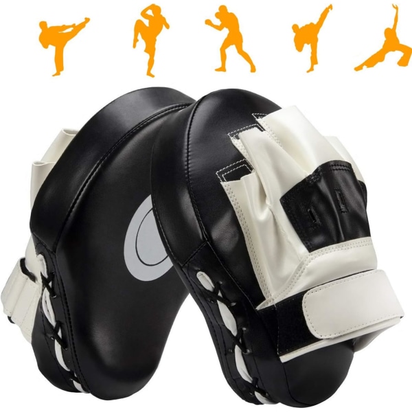 Boxning Curved Focus Punching Mitts- Läderträningshand