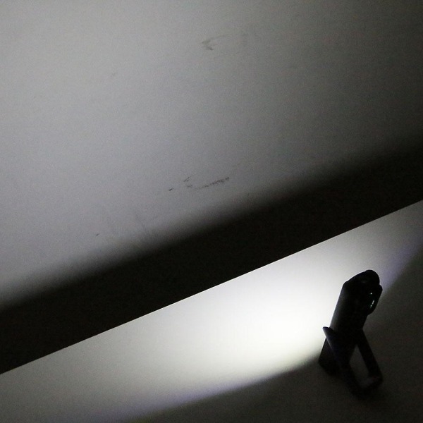 HHL LED Ficklampa Ficklampa Utomhus Handy Lamp Bärbar Uppladdningsbar (svart)