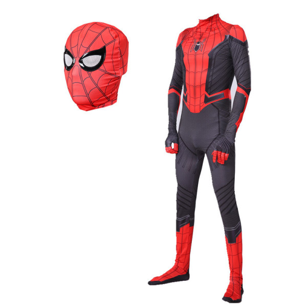 Spider Man The Superhero Costume Barn Miles Morales Cosplay Vuxen-1