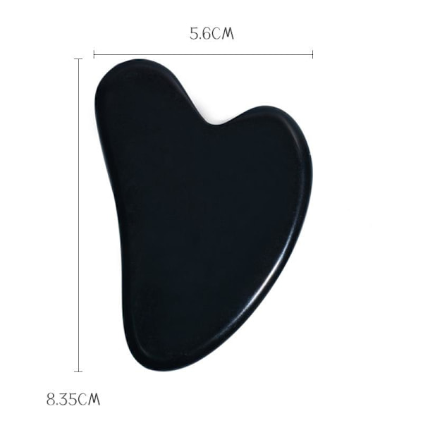 Gua Sha Massage Kit Avancerad - Svart Svart