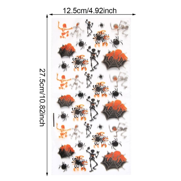 50 st Halloween godispåsar Bakförpackning 2