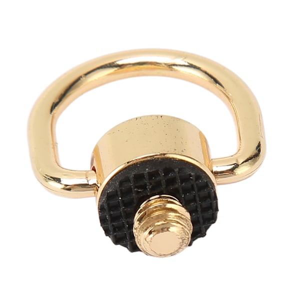 D-ring i rustfritt stål 1/4in 0.6mm D-ring skrue for GZ 38KT ML4 campinglys kamera gull