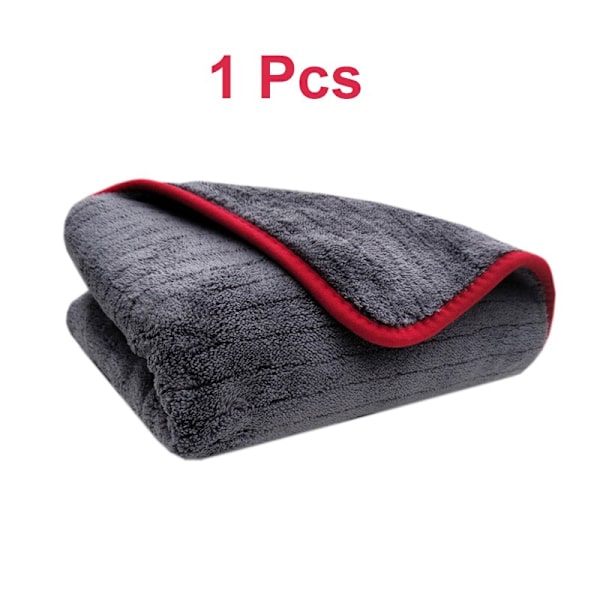 1200GSM autojen yksityiskohtien mikrokuitupyyhe puhdistusliina auton kuivaamiseen autonpesuun autonhoitoliina autonpesuun keittiöön 1pcs Superfine Fiber