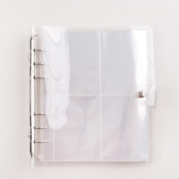 Fotoalbum 3/5 tommer fotokort Binder Instax Mini Album white 3 inches