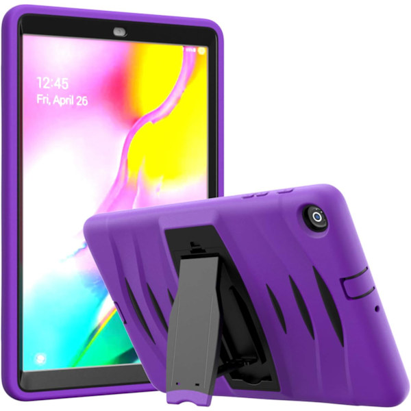 Robust, støtsikker trippel kraftig etui med innebygd stativ for Samsung Galaxy TabA10.1(2019)/SM-T510/SM-T515