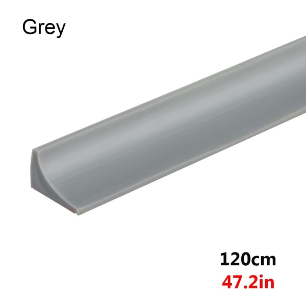 Vandstop Vandholderliste GRÅ 120CM Grey 120cm