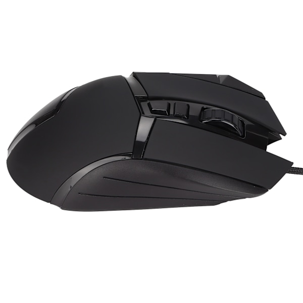 Ergonomisk gamingmus med justerbar DPI, optisk sensor, RGB-bakgrundsbelysning, Plug and Play, trådbunden mus