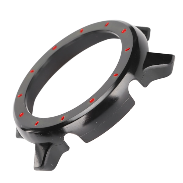 Beskyttende etui til Amazfit GTR 47mm Smart Watch Beskyttende kofangerbeskytter Sort Rød