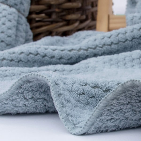 Bomull handduk set bad och handdukar Dark gray