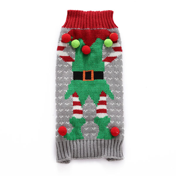 Hund Juldräkt Xmas Husdjur Vinterkläder för