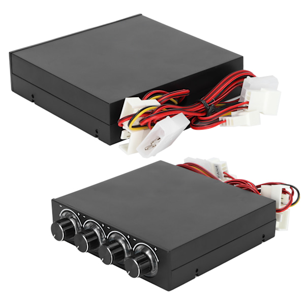 Køleblæser Controller Humaniseret Støjreduktion Multifunktionel PWM Hastighedscontroller 5V-12V
