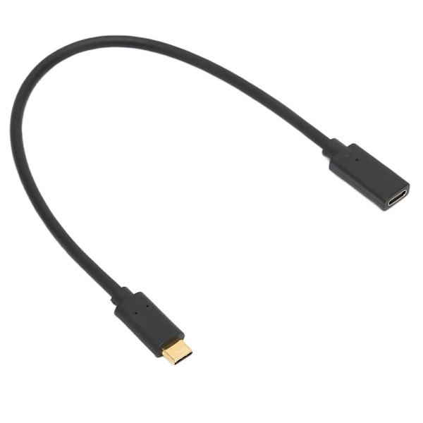 TypeC til TypeC Kabel 10Gbps USB 3.1 Hurtig Opladning ABS TypeC Hun til TypeC Han til MacBook Pro til Huawei (0.3m 1.0ft)