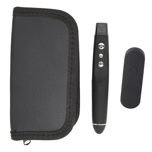 Presentation Clicker Trådlös Röd Indikator 650nm Våglängd Fristående USB-Mottagare Hög Känslighet Presentatör Fjärrkontroll