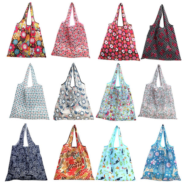 Indkøbspose Tryk Foldbar Polyester Casual L