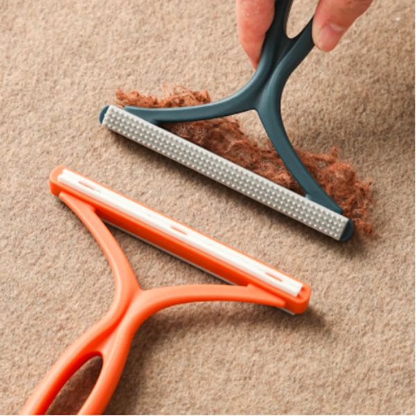 2 stk Luddborste Lint Roller Dyrehår Fjerner Silikon Luddborste