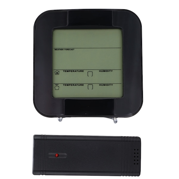 Trådlös väderstation inomhus utomhus termohygrometer elektronisk digital klocka TS‑73
