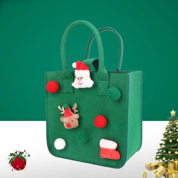 4 stk julepose gavepose godtepose (23X23CM)