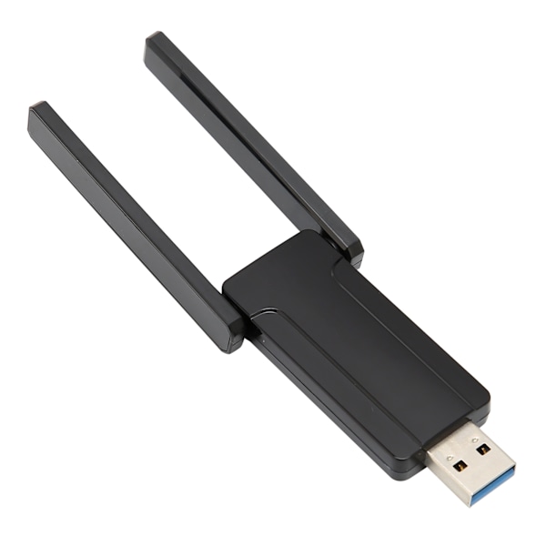 USB3.0 WIFI Signaladapter 2.4+5G Dobbel Frekvens Dobbel Antenne WIFI Signalmottaker Sender