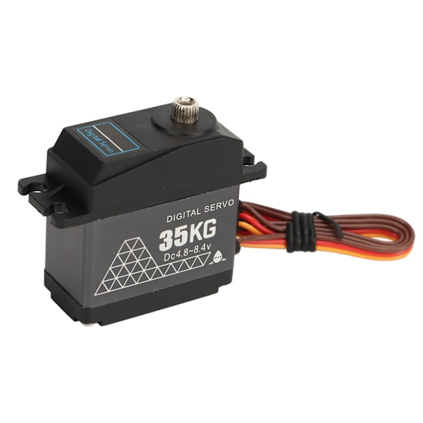 35kg Högt Vridmoment RC Servo Vattentät Digital Metall Servo för 1/8 1/10 1/12 Fjärrkontroll Bil Robotar