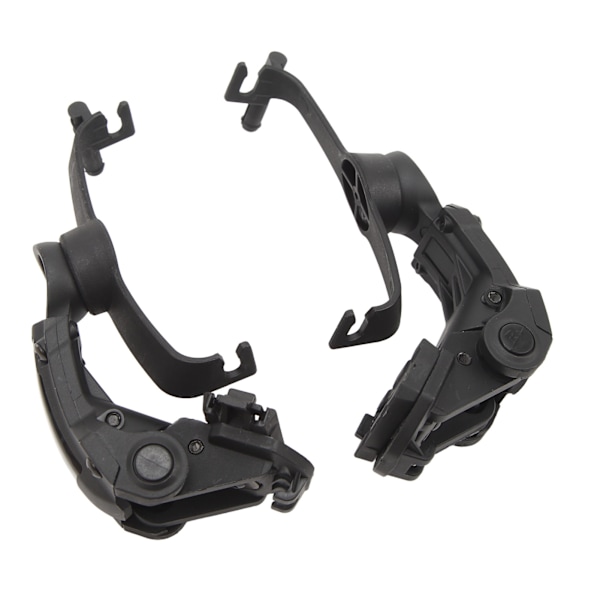 ARC Skinne Adapter Tilbehør Multi Vinkel Rotasjon Hjelm Skinne Adapter Hodetelefonfeste Svart