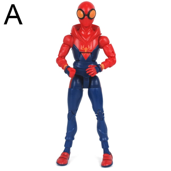 Marvel Avengers Actionfigurer Spiderman Spider Kvinde Gwen Stacy Venom Sort Spider-man Miles Morales Modellegetøj til børn D