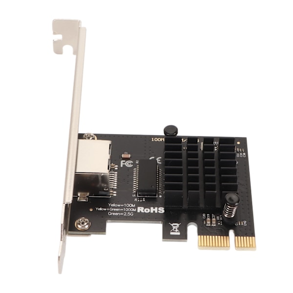 PCIe Netværkskort 2.5Gbps Fjernopvågning RTL8125 Chip Understøtter ACPI APM Gigabit Ethernet Kort til PC Desktop Gaming