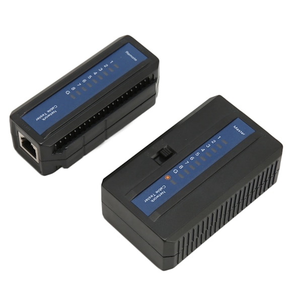 Nettverkskabeltester LAN-kabel Telefonlinje Dobbelt Vedlikeholdsverktøy for RJ45 RJ11 RJ12 CAT5 CAT6 CAT7 UTP-kabel