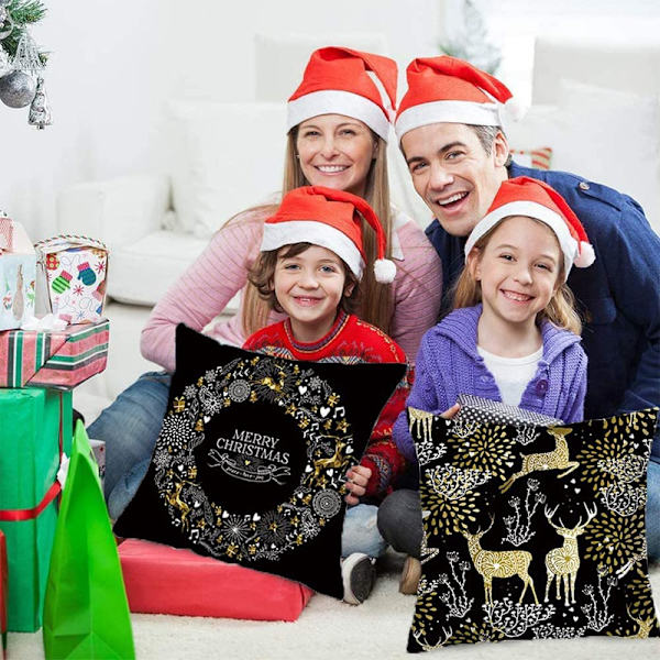 4st Merry Christmas kuddfodral prydnadskudd