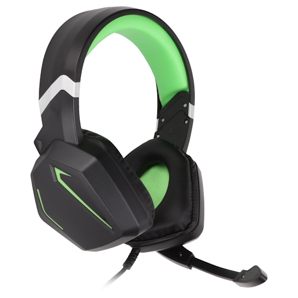 Gaming Over Ear Headset Spelhörlurar med Brusreducerande Mikrofon och Volymkontroll för PS4 för Xbox för Switch