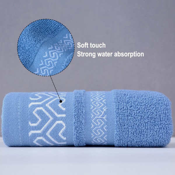 4-pack 100 % bomullshanddukar, set med handdukar för badrum, mjuka Combination 1