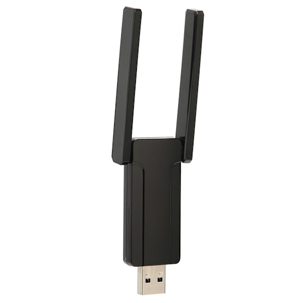 USB3.0 WIFI Signaladapter 2.4+5G Dobbel Frekvens Dobbel Antenne WIFI Signalmottaker Sender