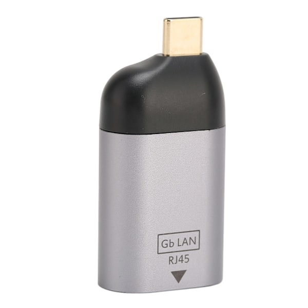 USB C till Ethernet-adapter USB C Hane Till RJ45 Hona Nätverksuttag Gigabit Ethernet LAN-nätverksadapter