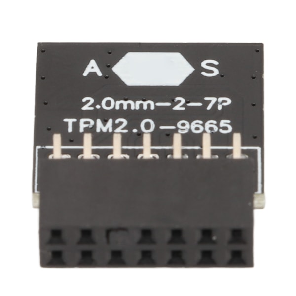 TPM 2.0 Modul TPM-brikke 14 Pin 2x7P Sikkerhetsmodul for ASUS for Win11 Plattformbeskyttelsesmodul