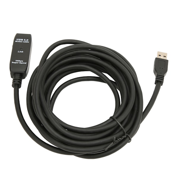 USB 3.0 Forlængerkabel Sort 5 m 5Gbit Per Sek Mand til Kvinde USB Aktivt USB Forlængerkabel til Hub Mus Tastatur