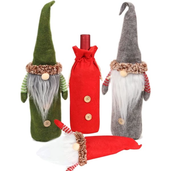 3 stycken set julvinspåsar Chr