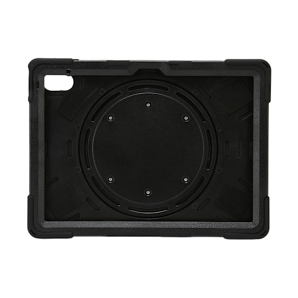 Tablet Cover Silikone Hård PC Præcise Udskæringer Justerbar Rem 360 Graders Støtteben Cover til IOS Tablet 10. Gen 2022 Sort
