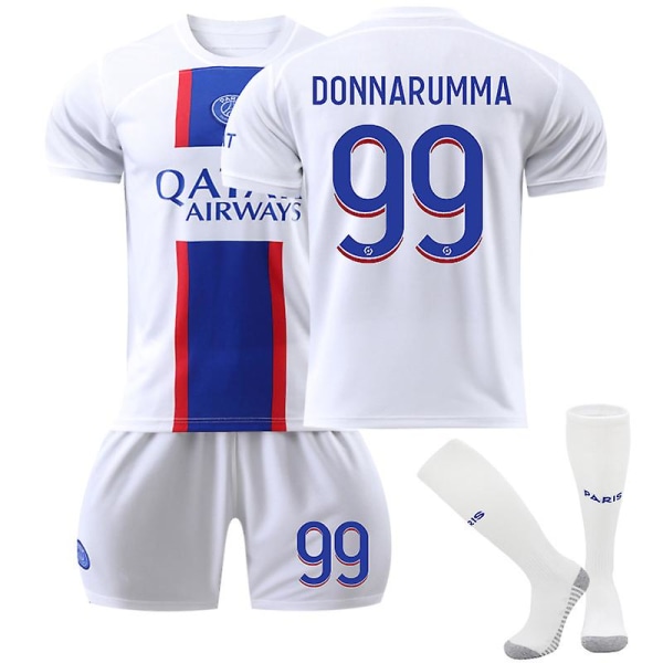 Uusi kausi 22-23 Paris Away Jalkapallopaita Harjoitusasu DONNARUMMA 99 2XL