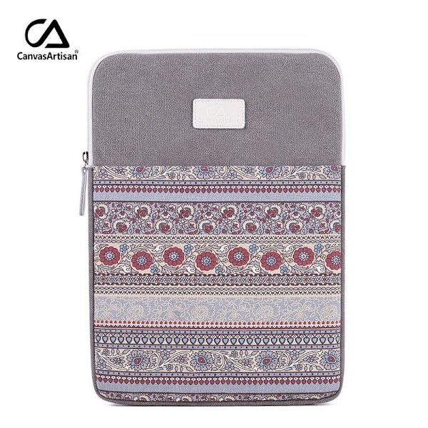 Laptop taske computer sleeve / etui til laptop bærbar computer lysegrå 11 tommer