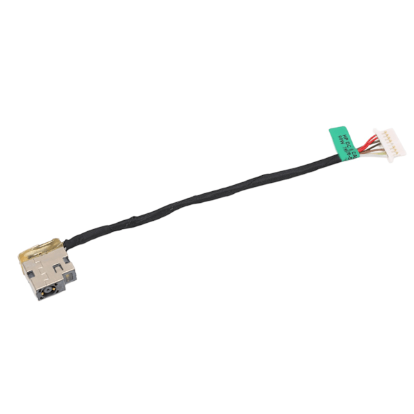 DC-virtaliittimen kaapelin vaihto Käytännöllinen kannettava metallinen DC-virtaliitin HP 15‑AF 15‑AF131DX 799736‑T57 -malleille