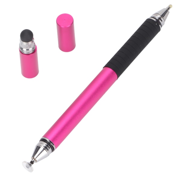 Stylus Penn 2 Funksjoner Kompakt Bærbar Stabil Pålitelig Berøringspenner for IOS Nettbrett for Kindle for GalaxyRød