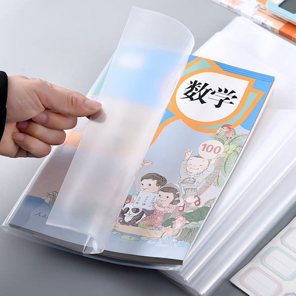 10 st Transparent bokomslag Cover Cover bok C