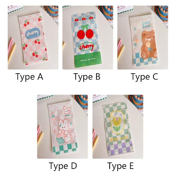 Selvlukkende pose Opbevaringspose TYPE C TYPE C Type C