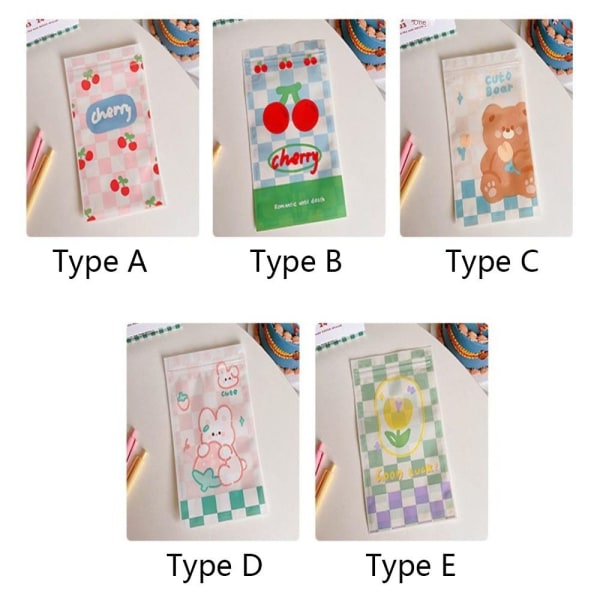 Selvlukkende pose Oppbevaringspose TYPE C TYPE C Type C